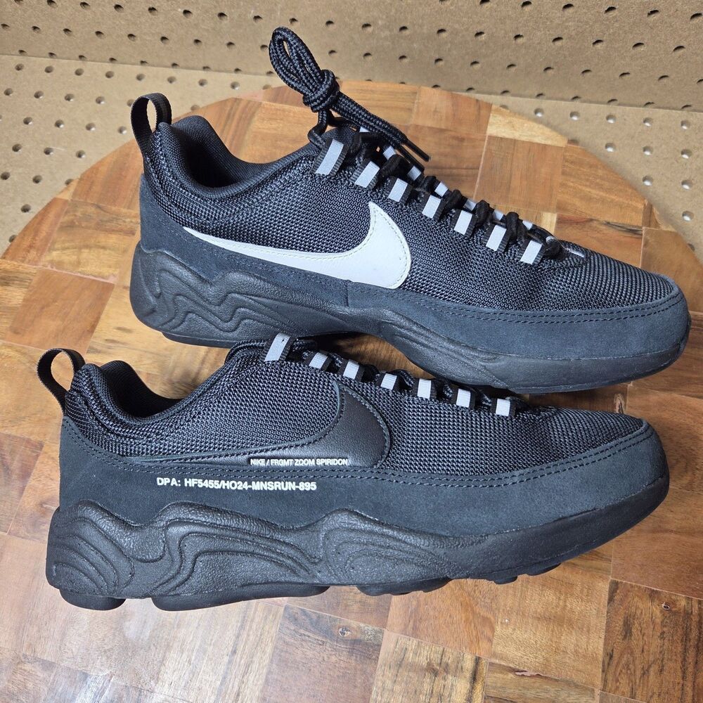 Nike x Fragment Design x Air Zoom Spiridon SP Black Men’s Size 6 Brand New